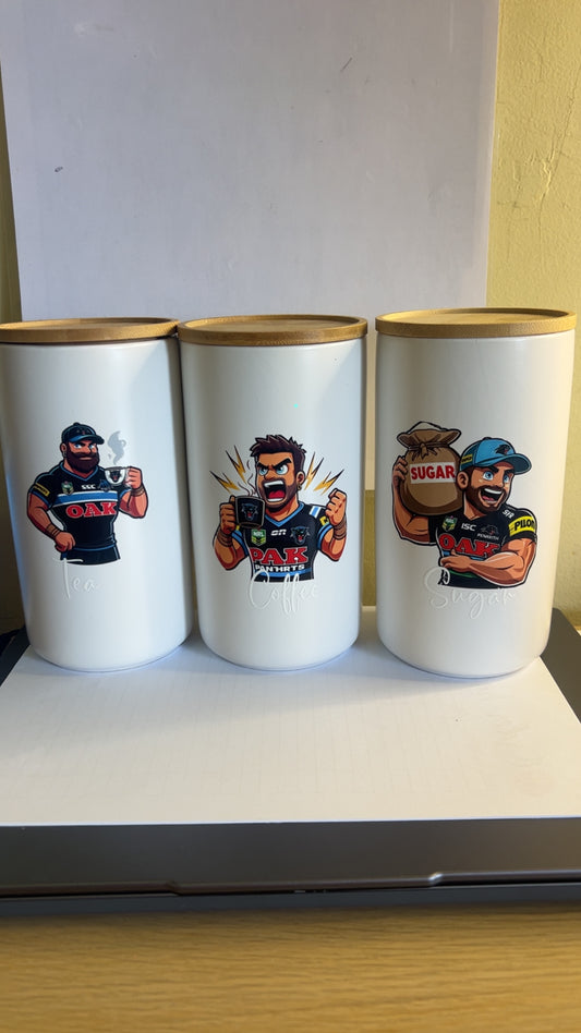 Pre Made Penrith Panthers Canisters