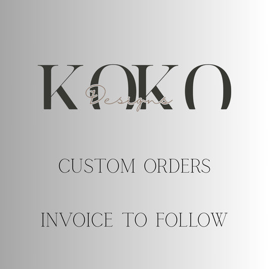 Custom Orders