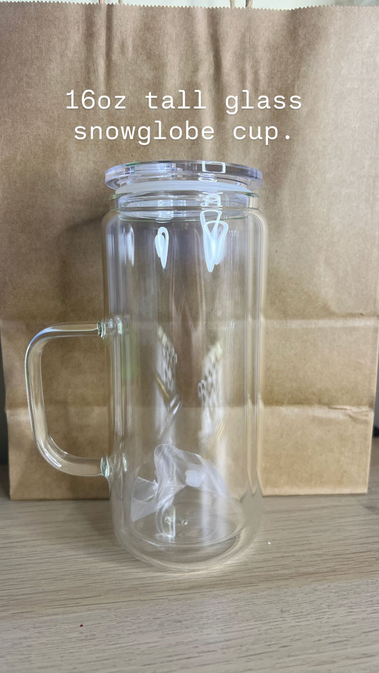 Custom 16oz Tall Glass Tumbler